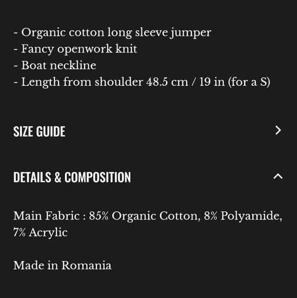 Sezane Marge Organic Cotton Sweater - Picture 5 of 5